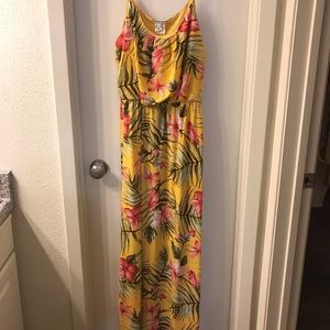 Tropical Maxi Dress